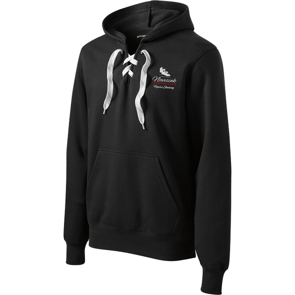 Navesink Figure Skating Lace Up Pullover Hooded Sweatshirt