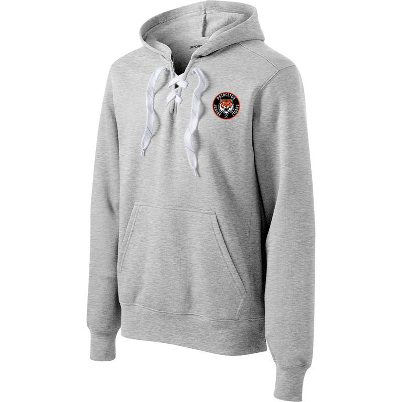 Princeton Jr. Tigers Lace Up Pullover Hooded Sweatshirt