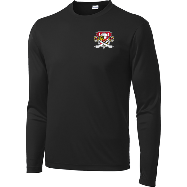 SOMD Lady Sabres Long Sleeve PosiCharge Competitor Tee