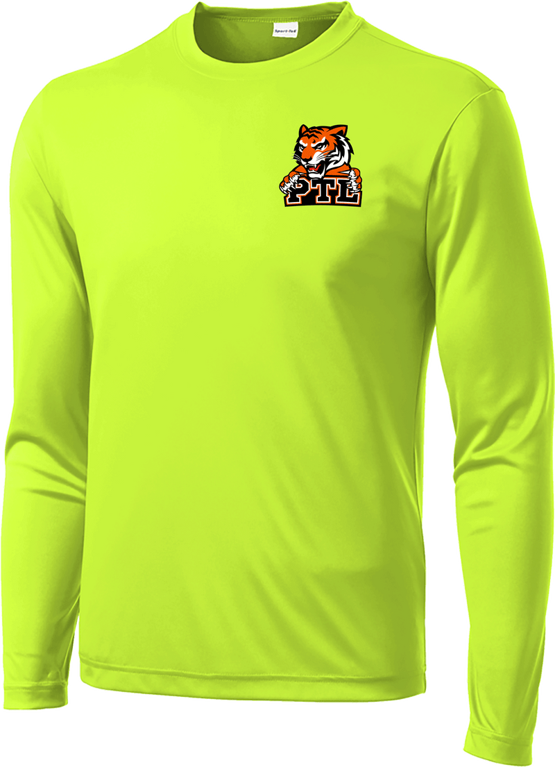 Princeton Tiger Lilies Long Sleeve PosiCharge Competitor Tee