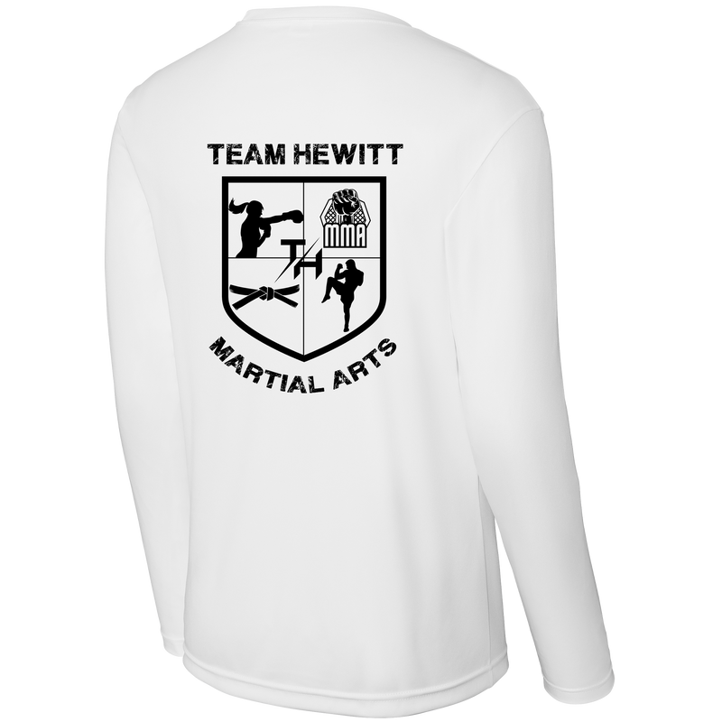 Team Hewitt Martial Arts Long Sleeve PosiCharge Competitor Tee