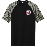 PAL Jr. Islanders Drift Camo Colorblock Tee