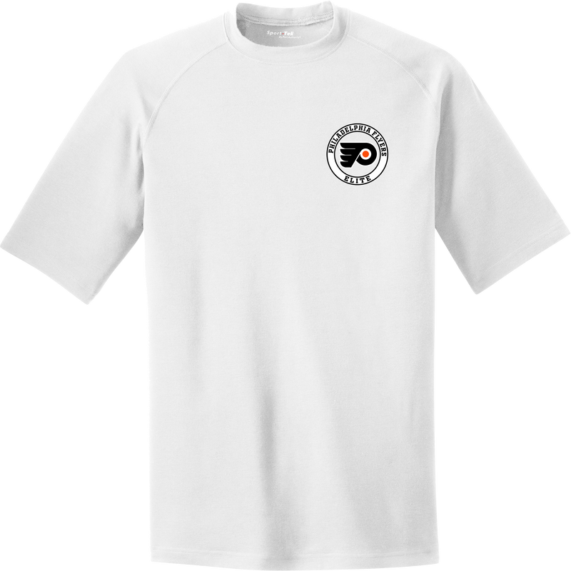 Philadelphia Flyers Elite PosiCharge Tri-Blend Wicking Raglan Tee