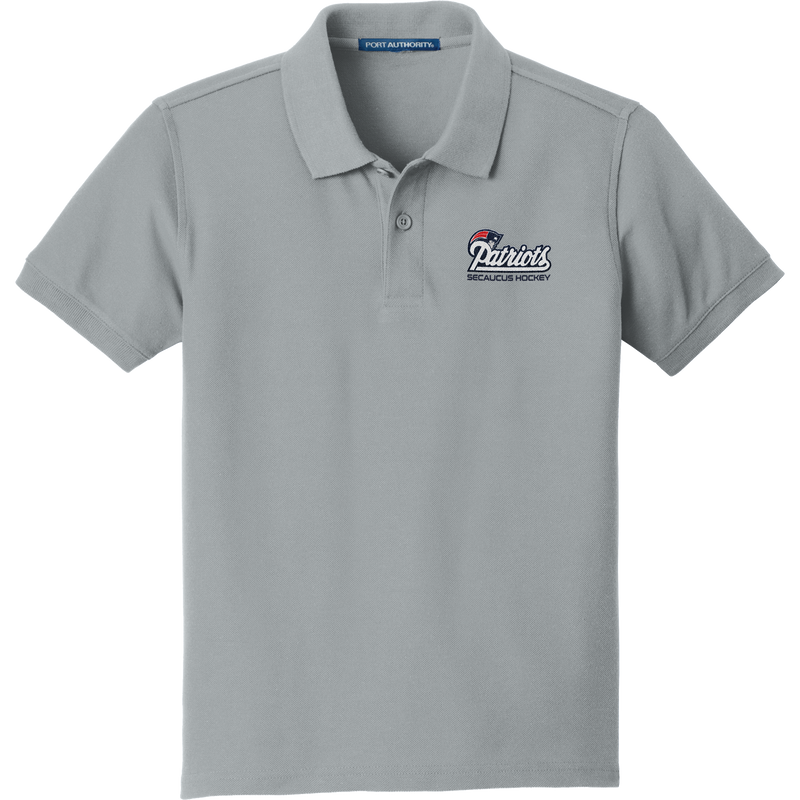 Secaucus Patriots Youth Core Classic Pique Polo