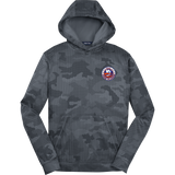 PAL Jr. Islanders Youth Sport-Wick CamoHex Fleece Hooded Pullover