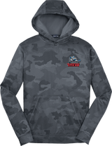 NJ Titans Youth Sport-Wick CamoHex Fleece Hooded Pullover