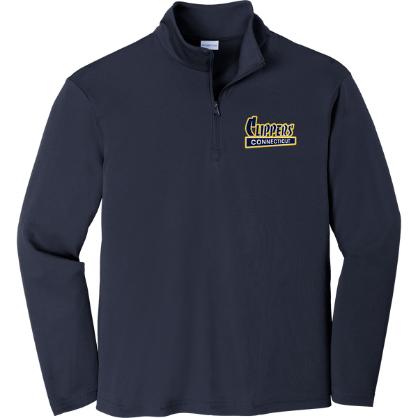 CT Clippers Youth PosiCharge Competitor 1/4-Zip Pullover