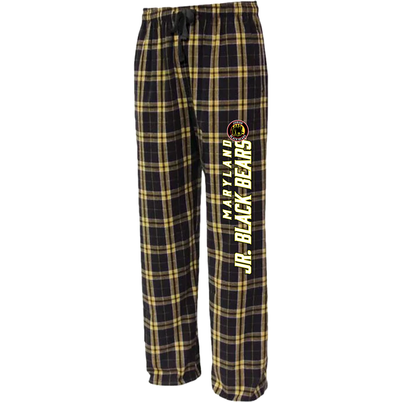 MD Jr. Black Bears Flannel Pant